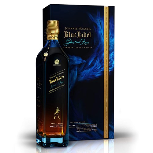 Johnnie Walker Blue Label Ghost and Rare Glenury Royal Whisky 70cl - Top Choice
